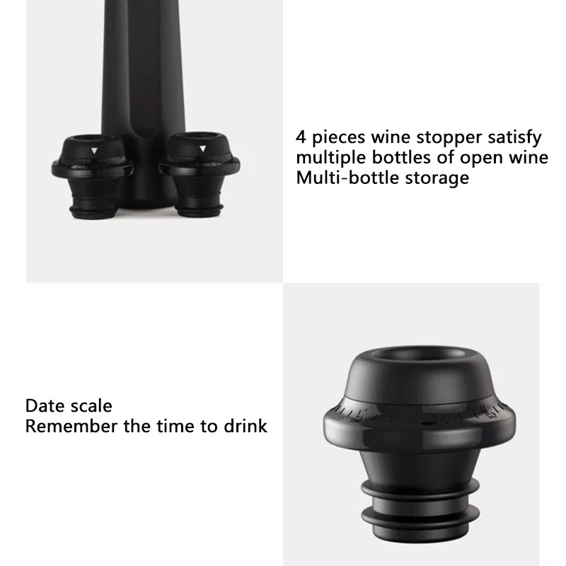 Vacuum Wine Stoppers Vacuum Pu - Wine Preservation Pump avaliação e preço
