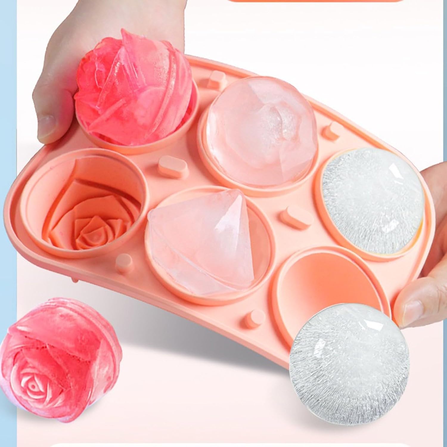 2026 Large Ice Tray with Lid S - Ice Mold Sphere avaliação e preço