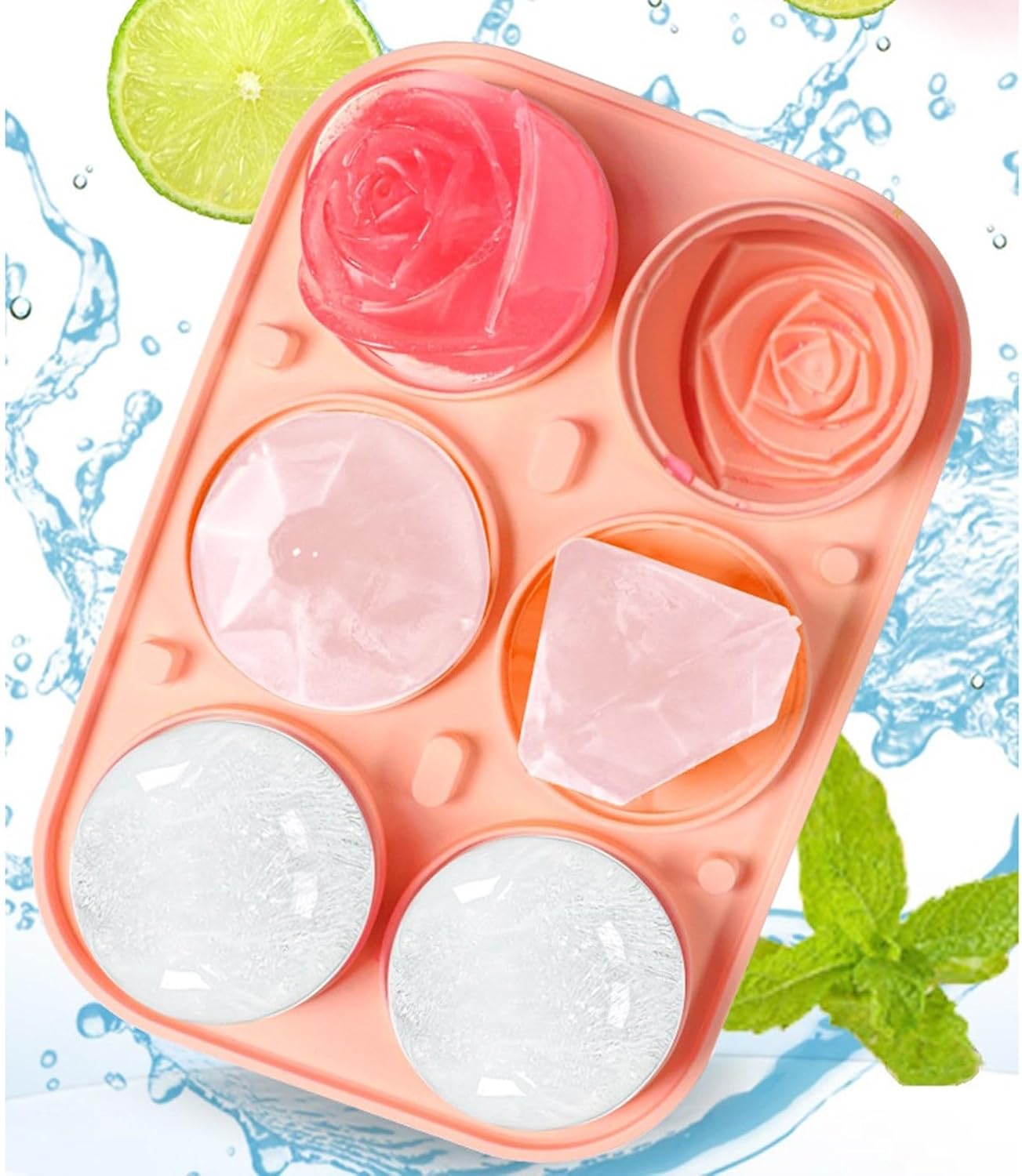2026 Large Ice Tray with Lid S - Ice Mold Sphere avaliação e preço