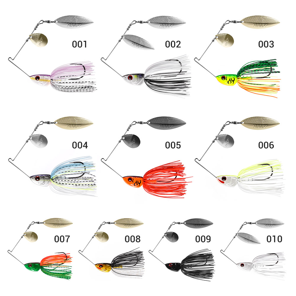 Noeby Spinnerbait 10.5g 14g 21 - Jigger Double Sided avaliação e preço