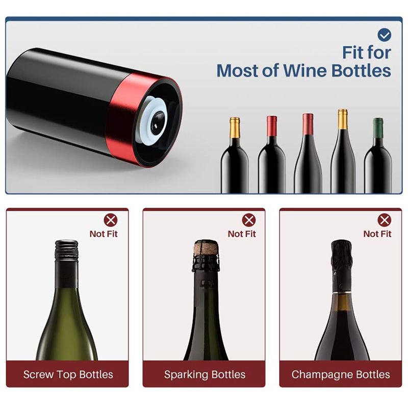 Wine Stopper Vacuum Electric W - Wine Preservation Pump avaliação e preço