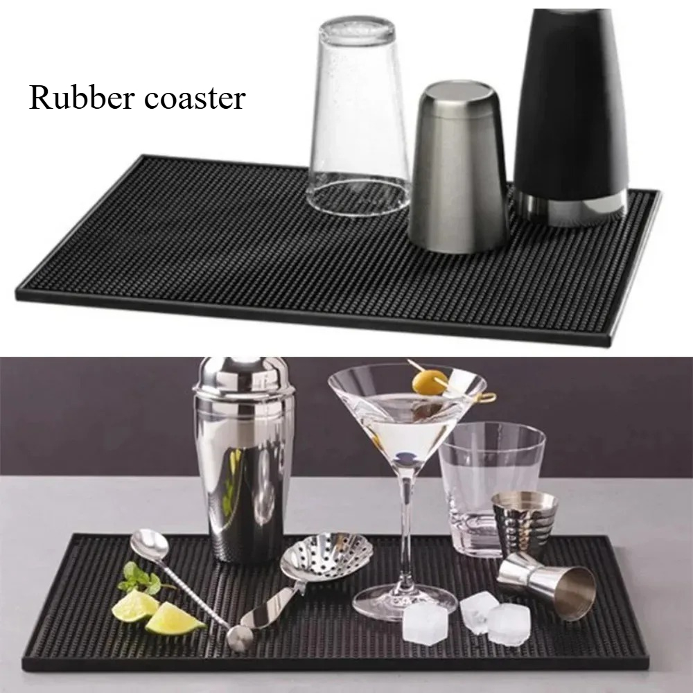Rubber Bar Mat Coasters Coffee - Bar Mat Rubber avaliação e preço