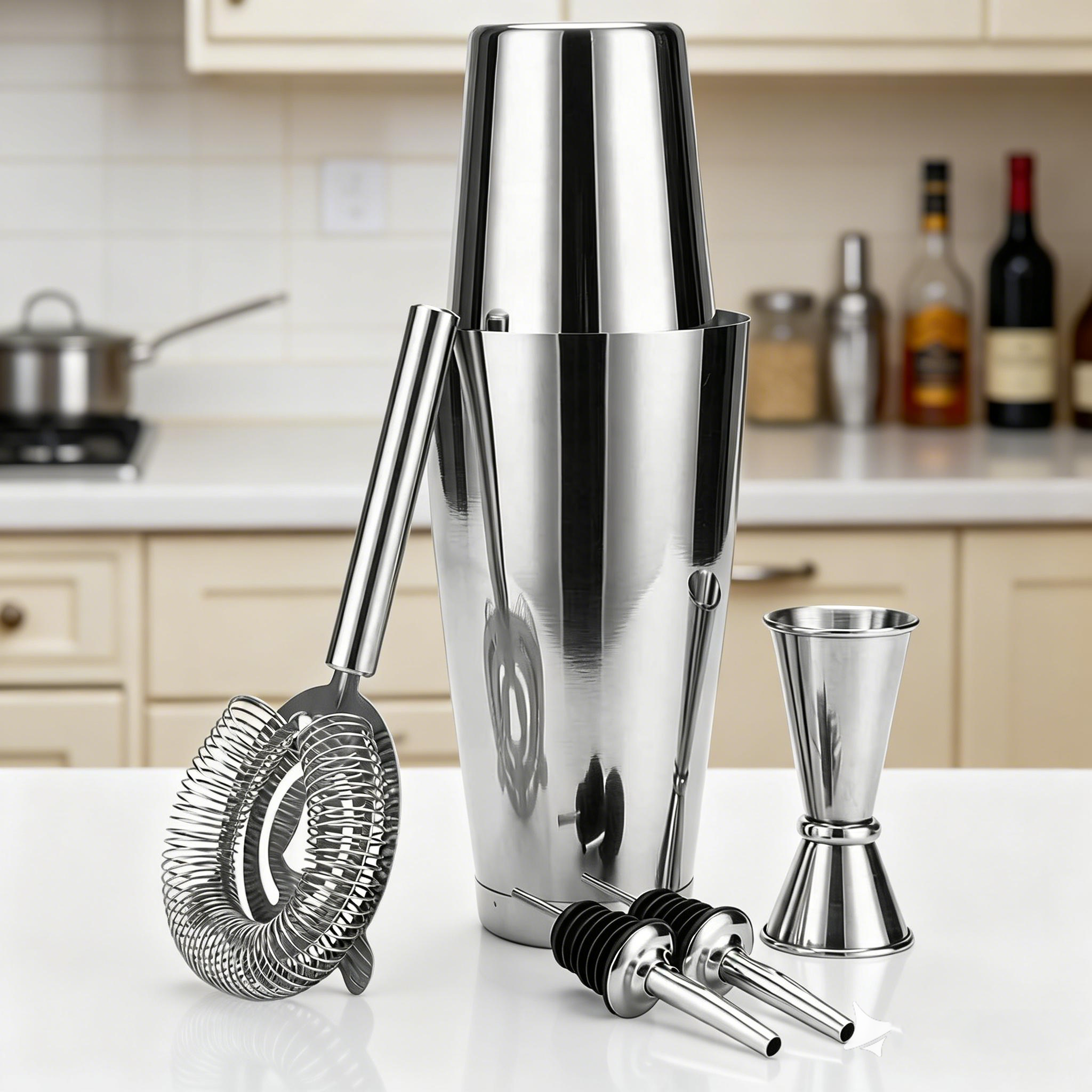 stllCocktail Maker Set Boston  - Boston Shaker Set avaliação e preço