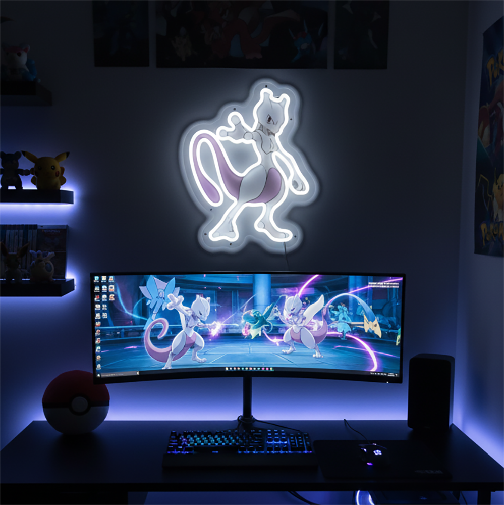 Custom Anime Pokemon Mewtwo Ac - Home Bar Supplies avaliação e preço