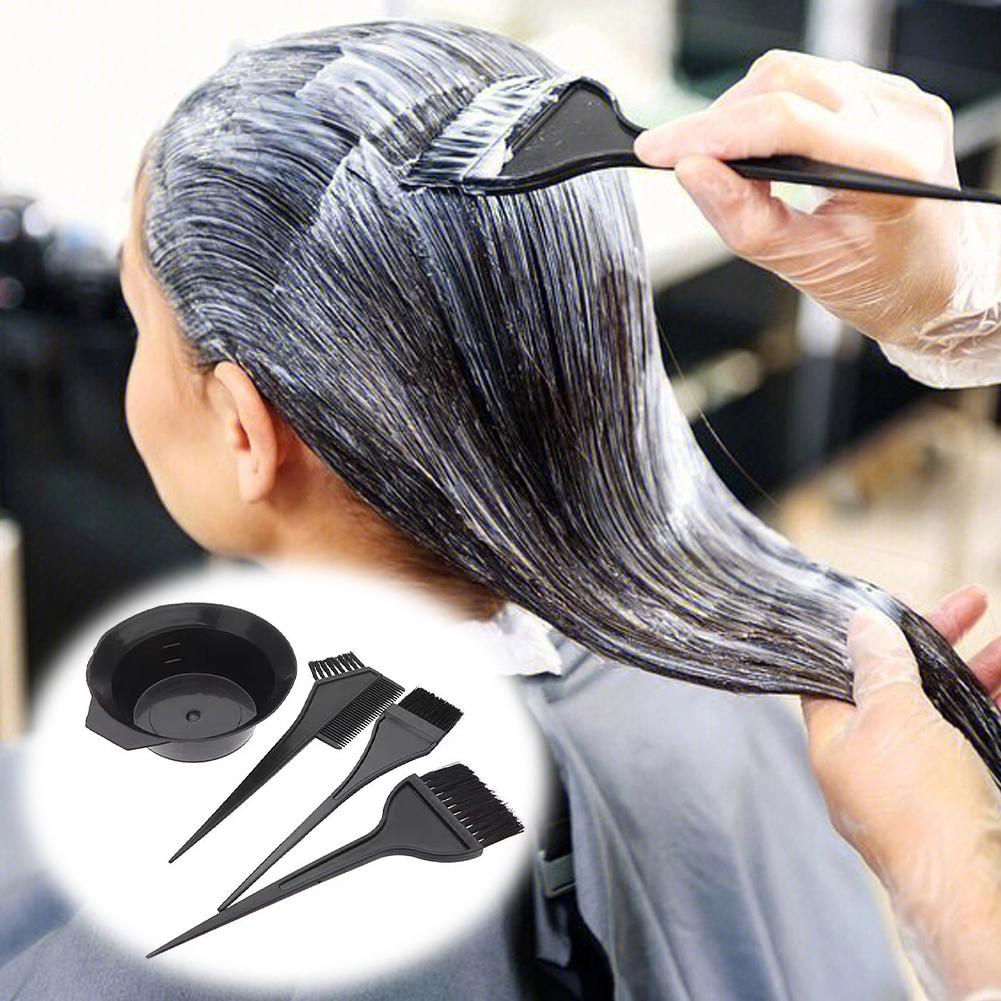 4Pcs Home Salon Hair Dyeing Br - Home Barber avaliação e preço
