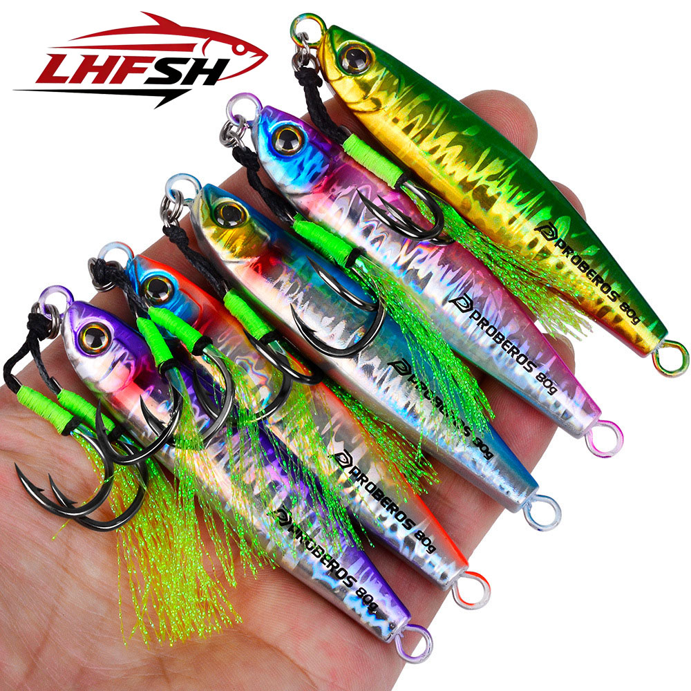 LHFSH 35g-80g Long Cast Metal  - Jigger Double Sided avaliação e preço