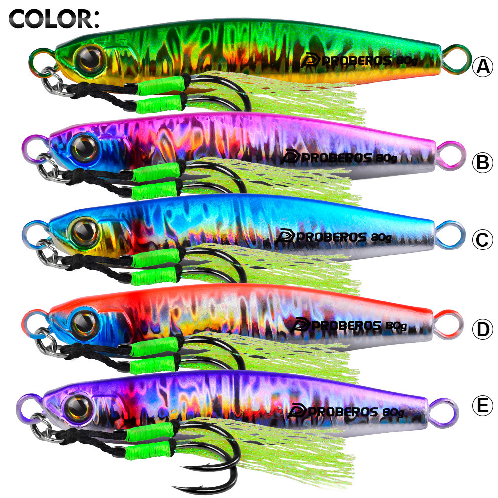 LHFSH 35g-80g Long Cast Metal  - Jigger Double Sided avaliação e preço