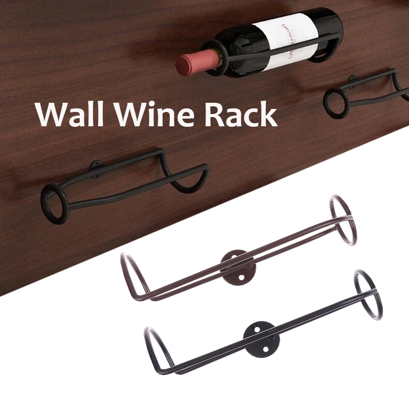 Modern Wine Bottle Holder - He - Home Bar Shelf avaliação e preço
