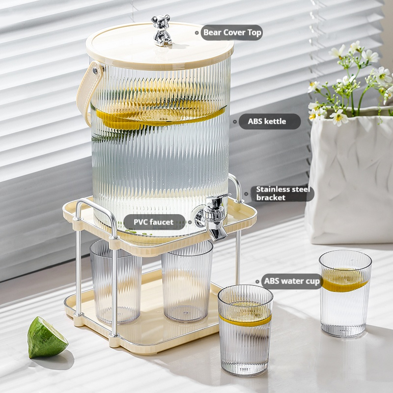 5L/3.5L Cold Water Kettle with - Citrus Juicer Bar avaliação e preço