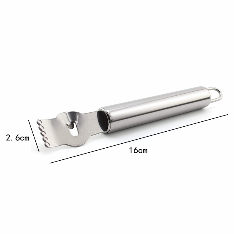 LMETJMA Stainless Steel Lemon  - Peeler Channel Knife avaliação e preço