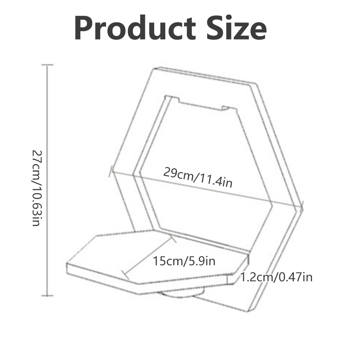 3Pcs Wall Organizer Wall Shelf - Home Bar Shelf avaliação e preço