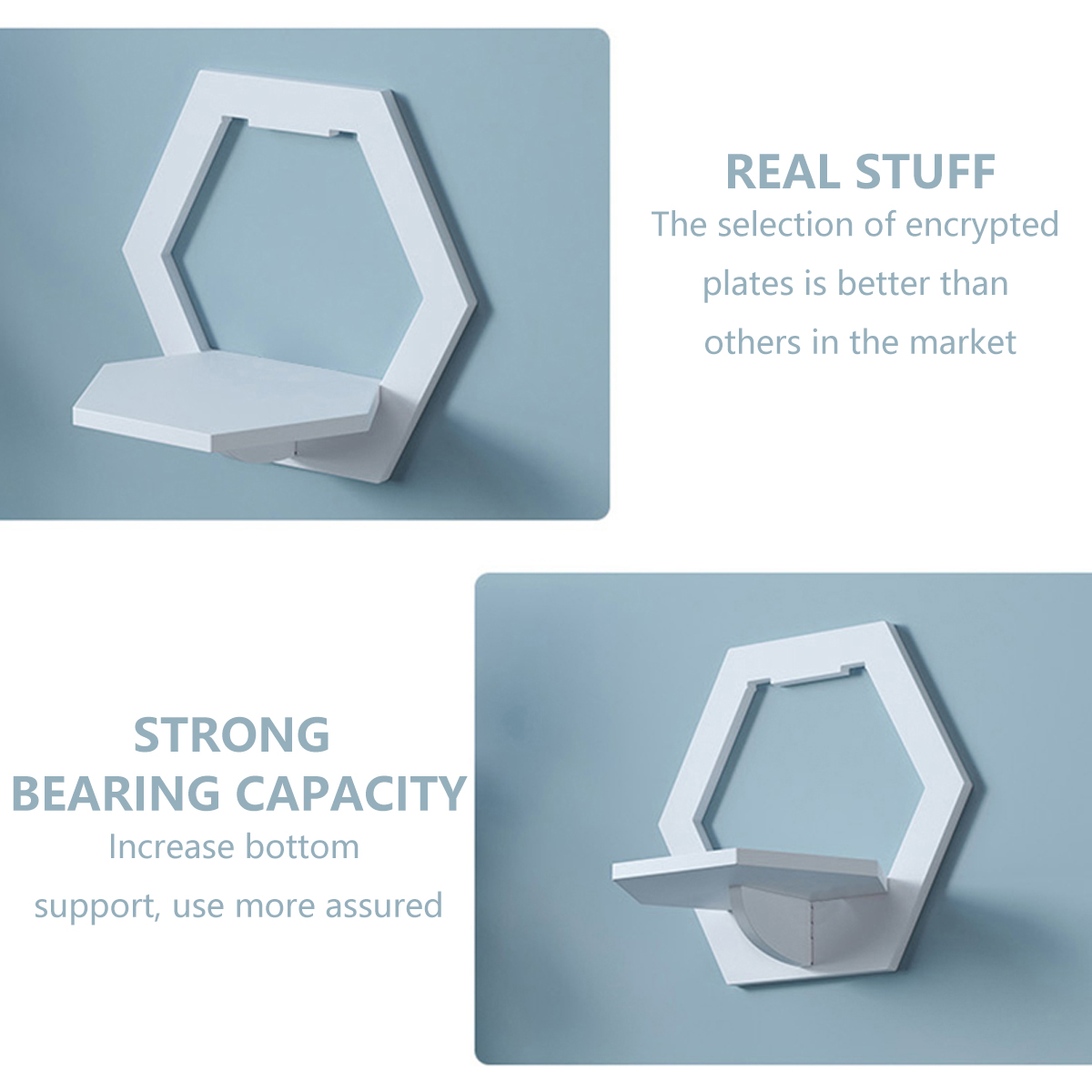 3Pcs Wall Organizer Wall Shelf - Home Bar Shelf avaliação e preço