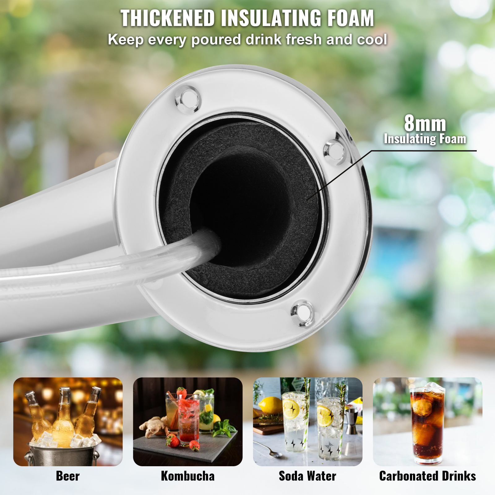 Stainless Steel Single-Tap Bee - Home Bar Setup Kit avaliação e preço