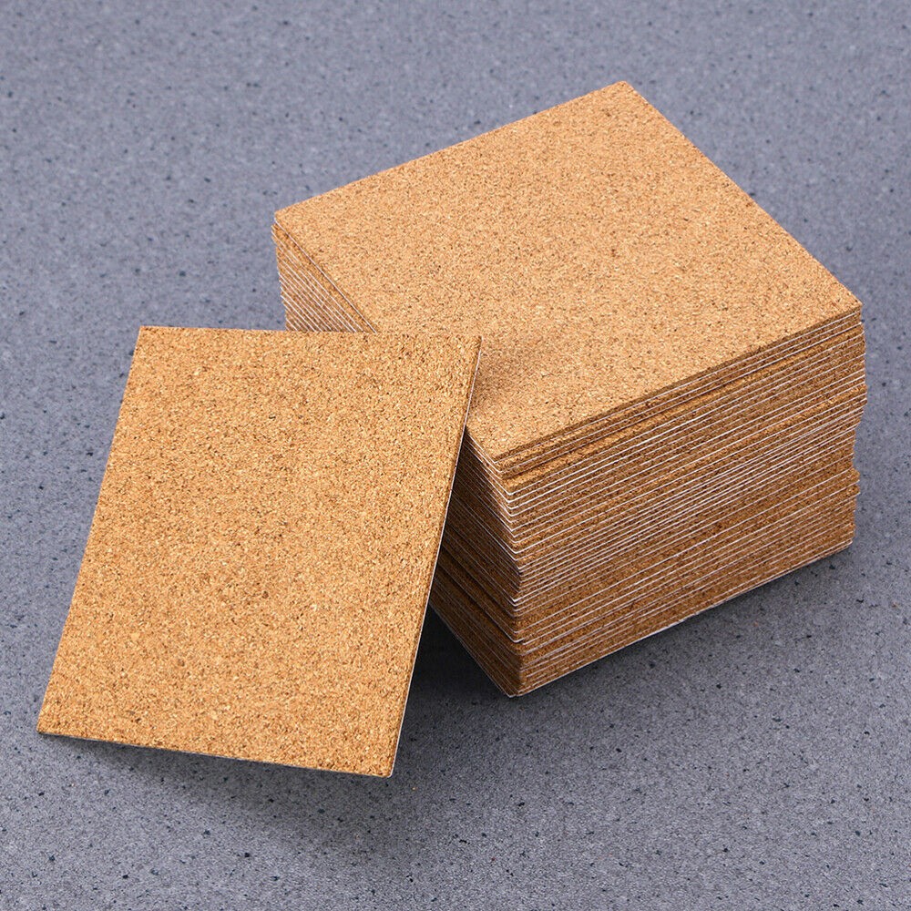 10Pcs Cork Coasters Square Cor - Home Bar Supplies avaliação e preço