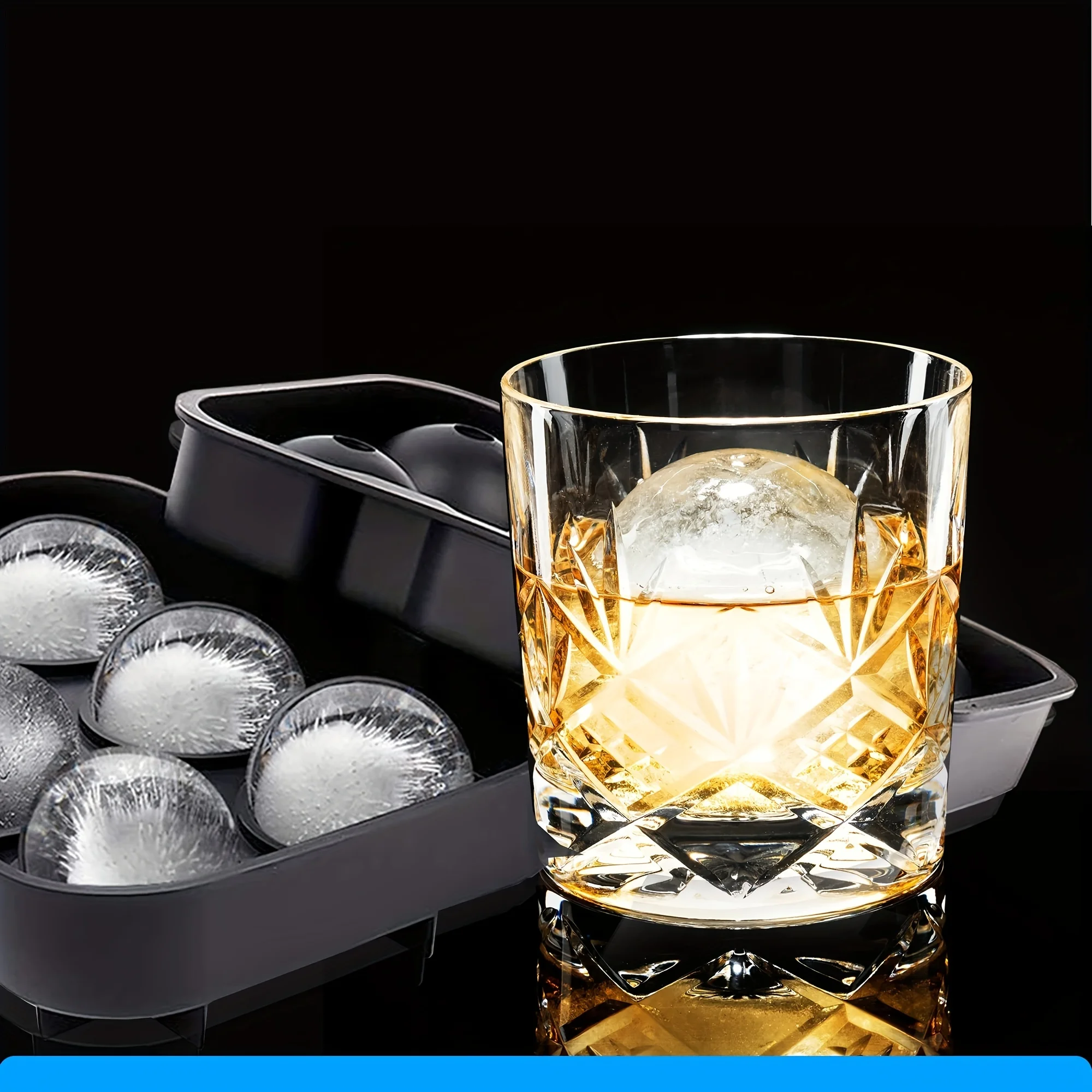 1pc 3D Rose Ice Cube Mold, Squ - Ice Mold Sphere avaliação e preço