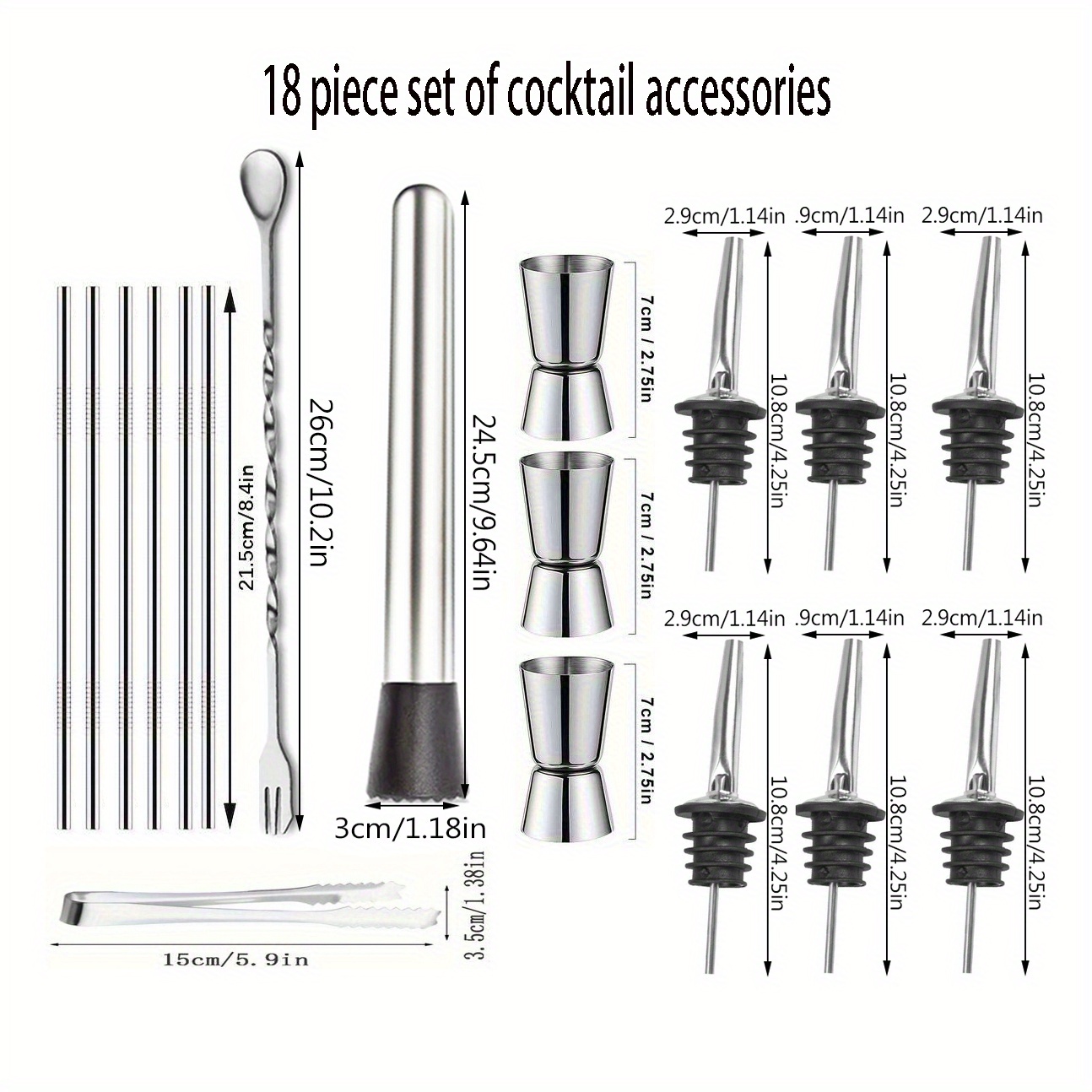 Bar Essentials Collection, Sta - Home Bar Setup Kit avaliação e preço