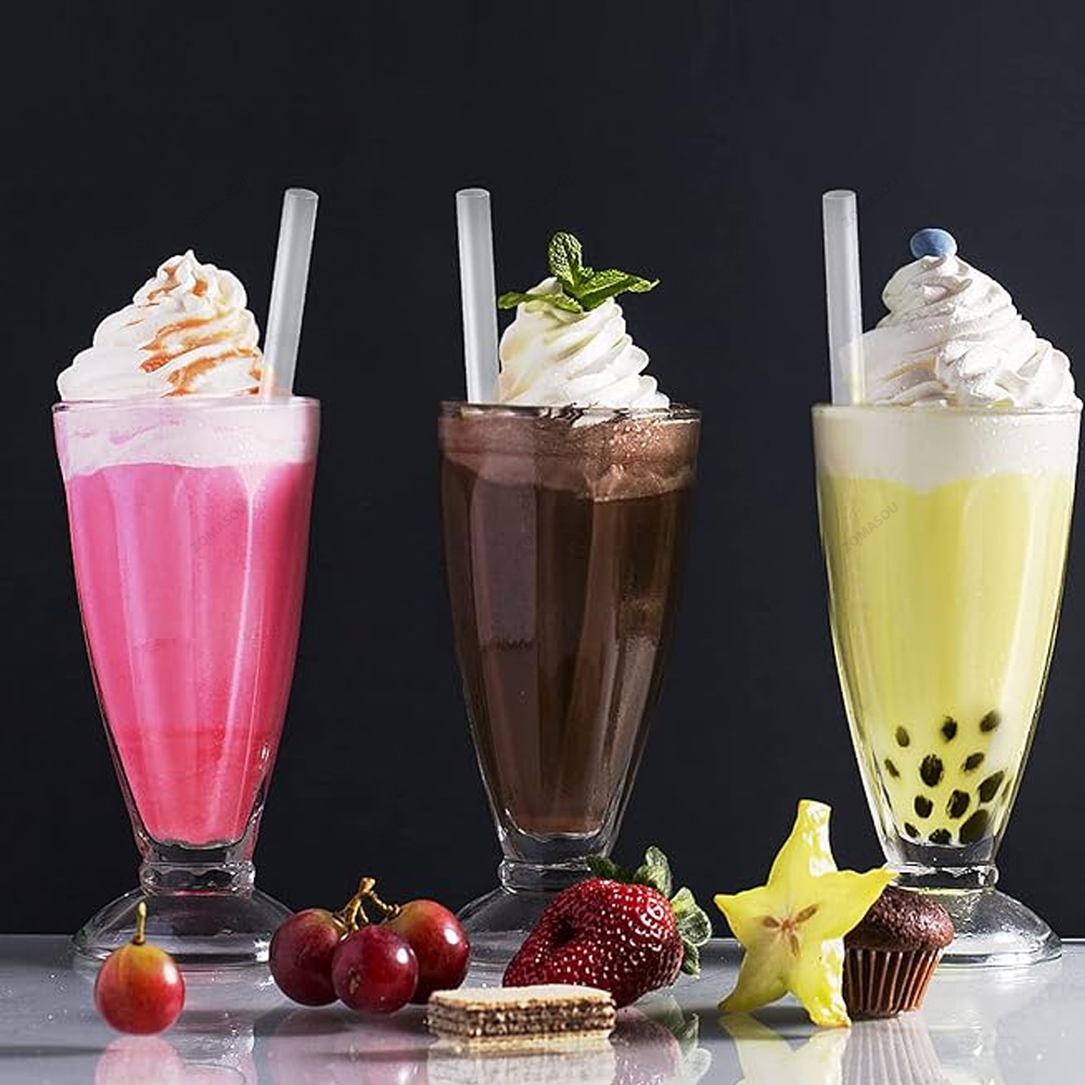 100-600Pc White Jumbo Smoothie - Home Bar Shelf avaliação e preço