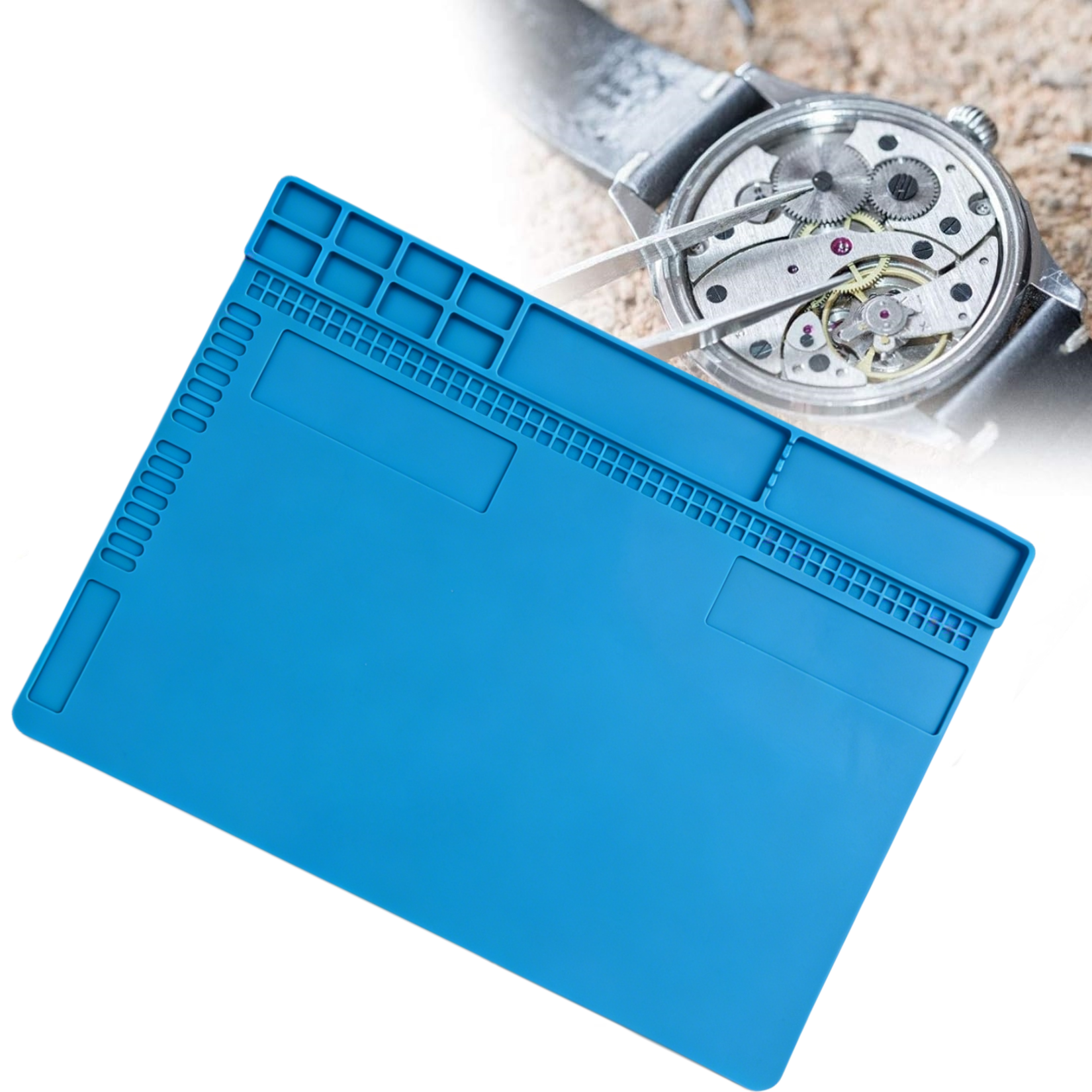 Blue Large Silicone Work Mat N - Bar Mat Rubber avaliação e preço