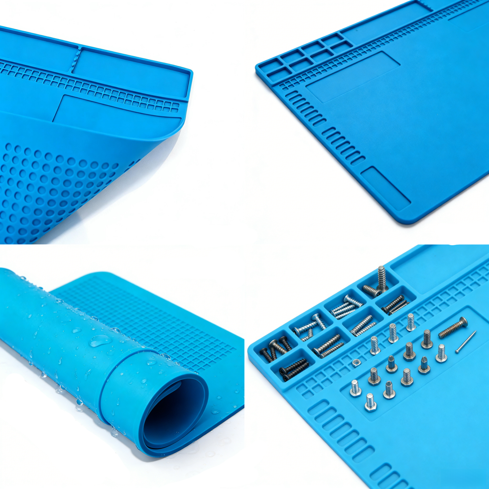 Blue Large Silicone Work Mat N - Bar Mat Rubber avaliação e preço