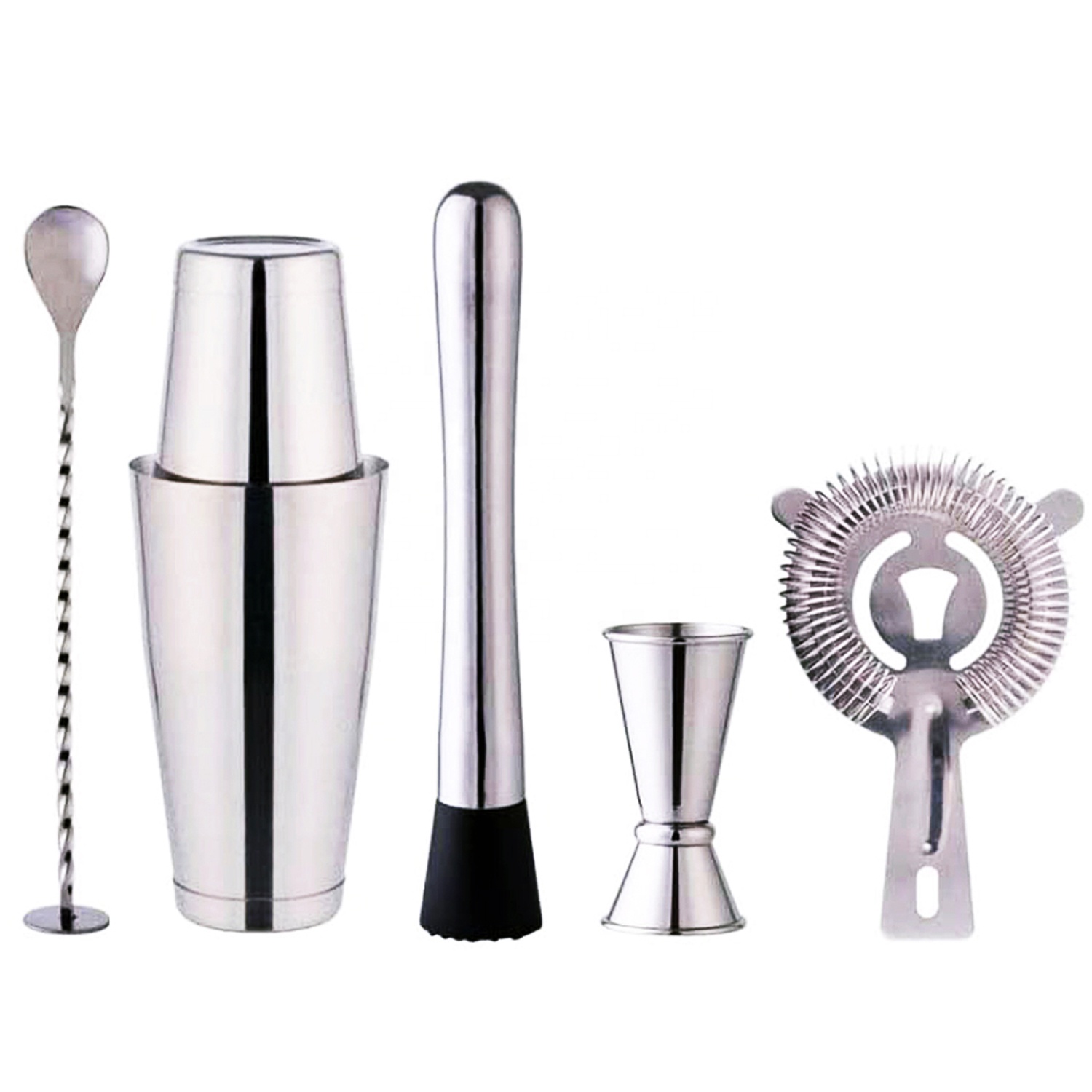 stllFactory Hot Selling 6pc Bo - Boston Shaker Set avaliação e preço