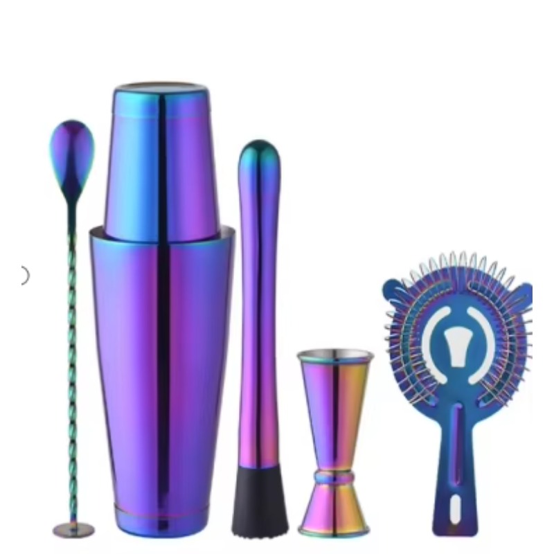 stllFactory Hot Selling 6pc Bo - Boston Shaker Set avaliação e preço