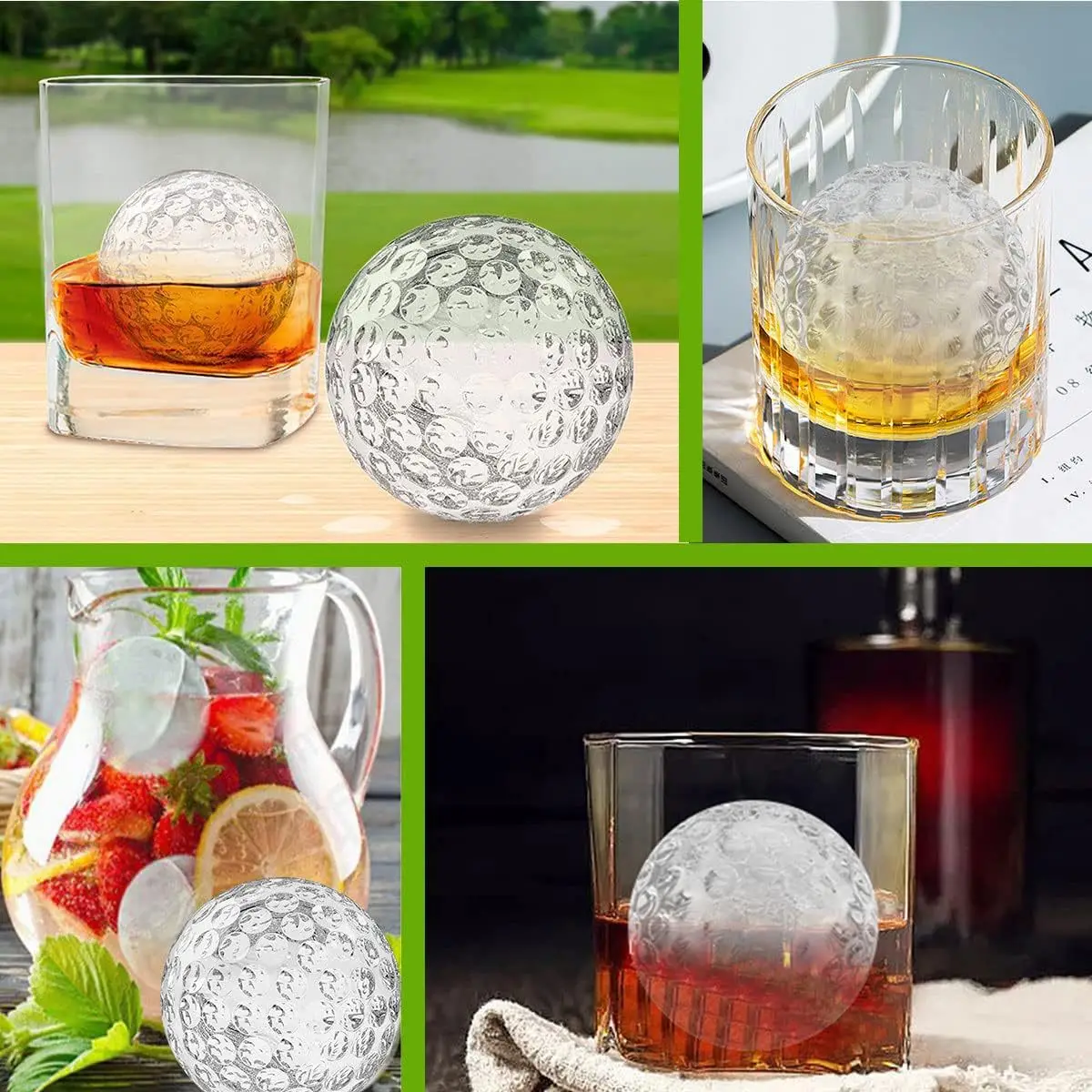 Food Grade Silicone Ice Ball M - Ice Mold Sphere avaliação e preço