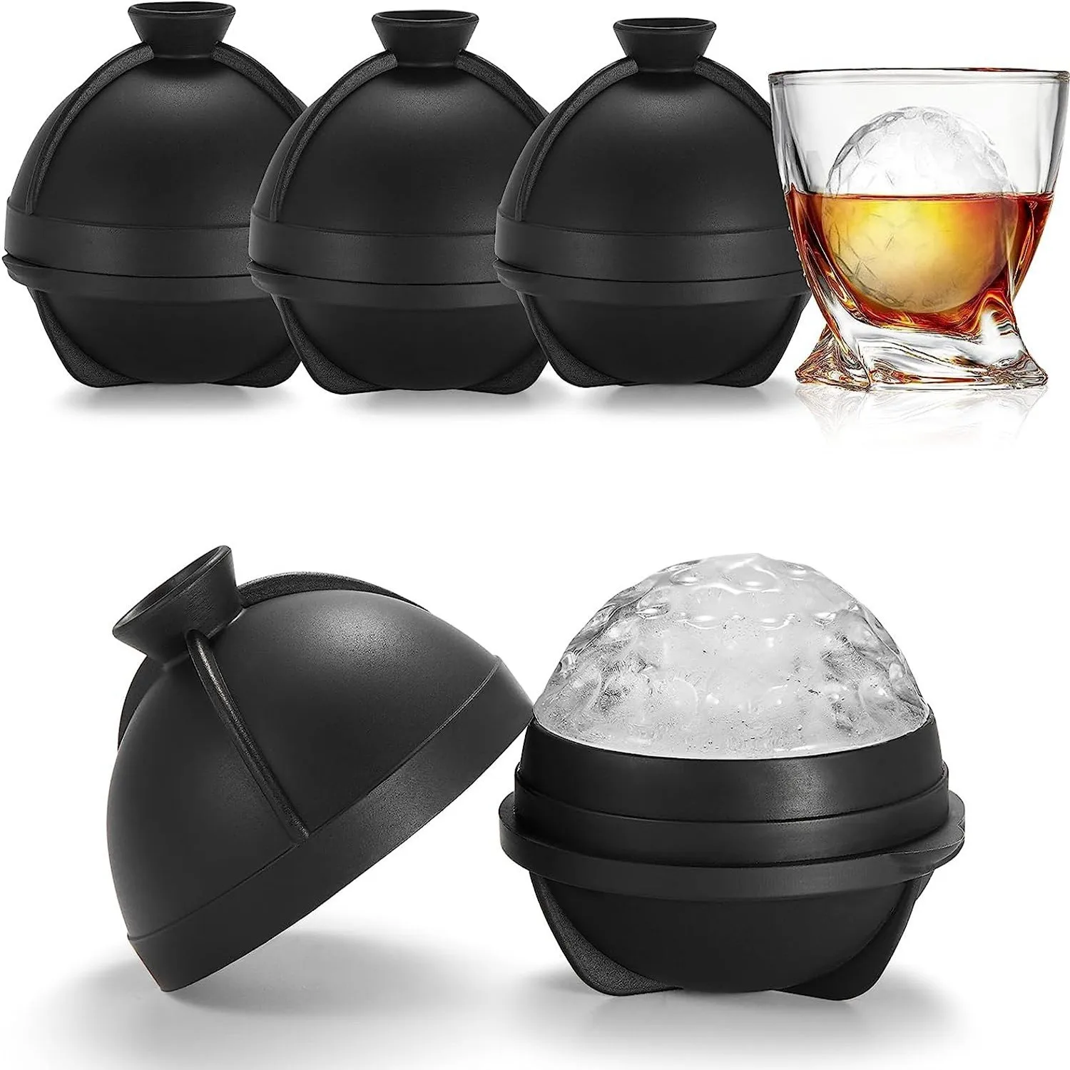 Food Grade Silicone Ice Ball M - Ice Mold Sphere avaliação e preço