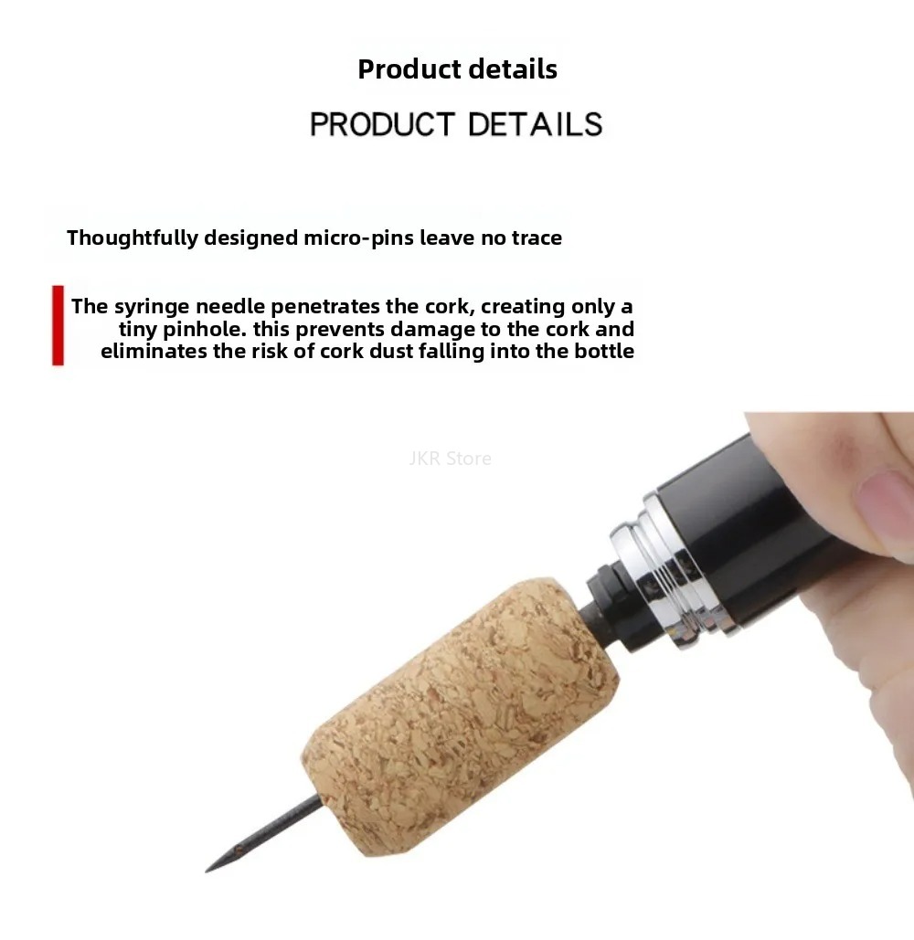 Air Pressure Wine Bottle Opene - Wine Preservation Pump avaliação e preço