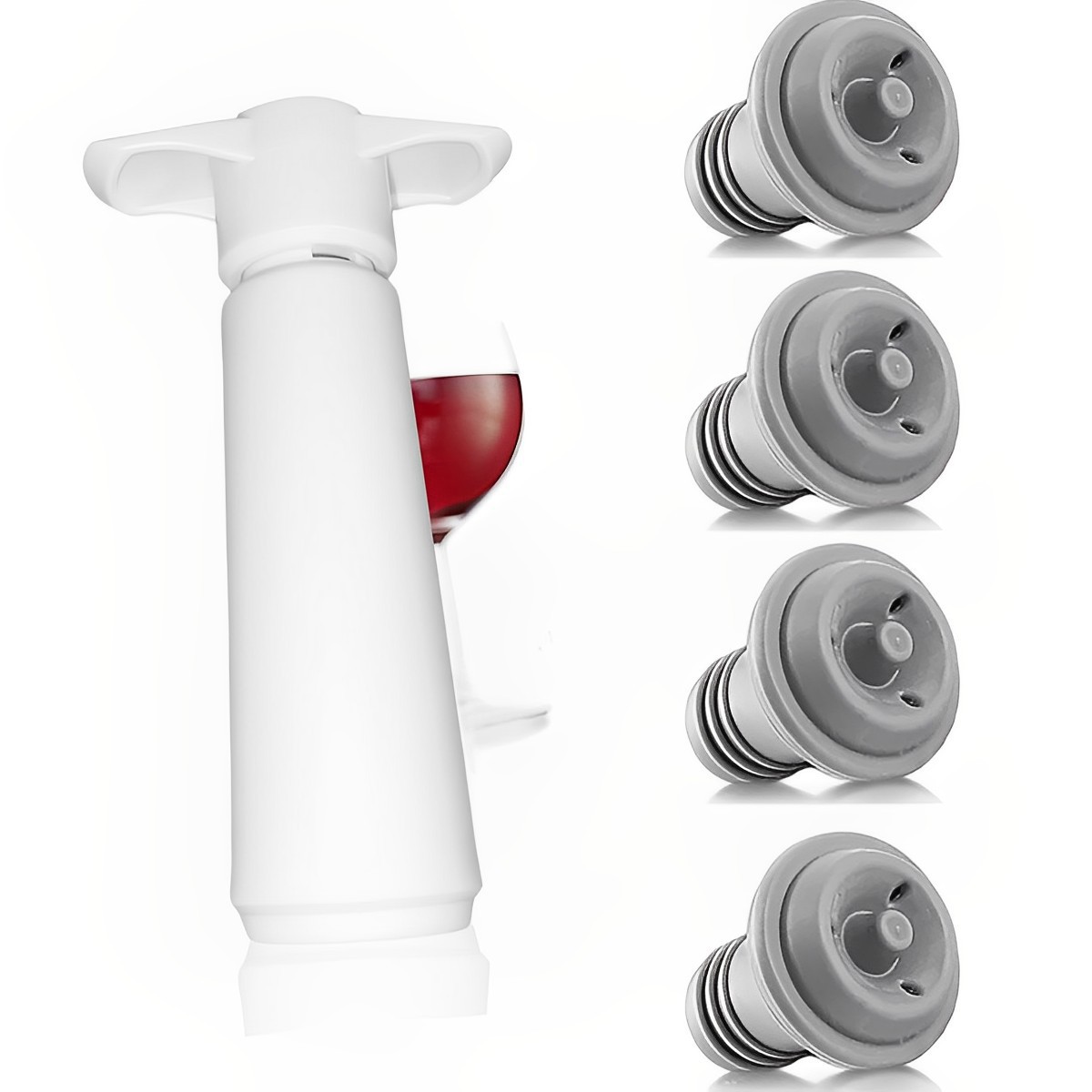 Wine Vacuum Pump Manual Vacuum - Wine Preservation Pump avaliação e preço