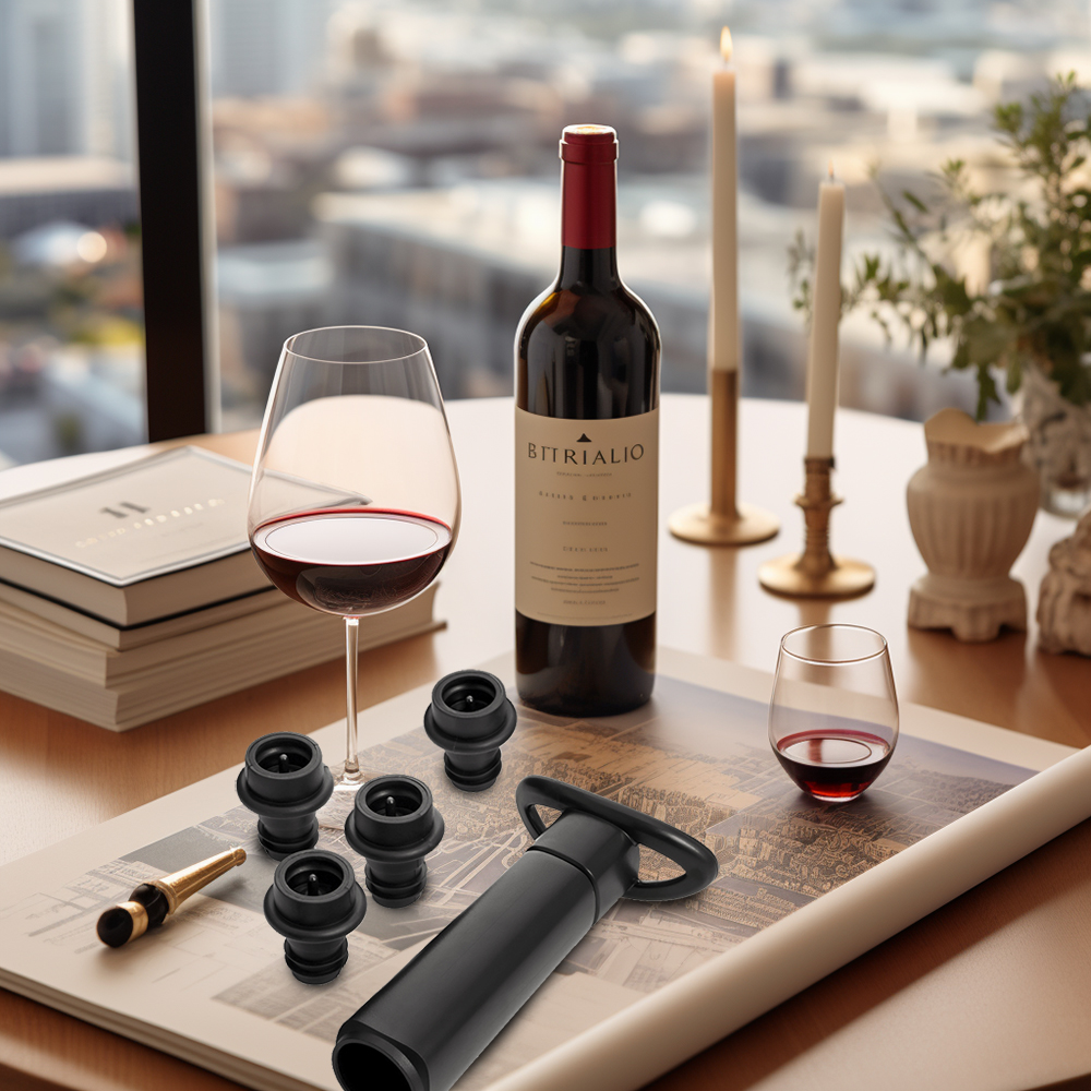 WOTOR Wine Stoppers ABS Plasti - Wine Preservation Pump avaliação e preço