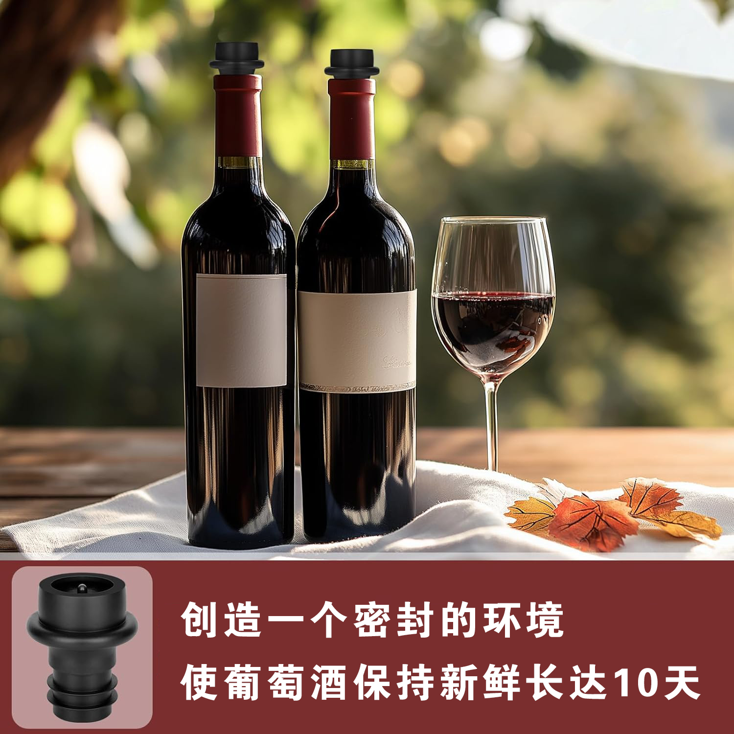 WOTOR Wine Stoppers ABS Plasti - Wine Preservation Pump avaliação e preço