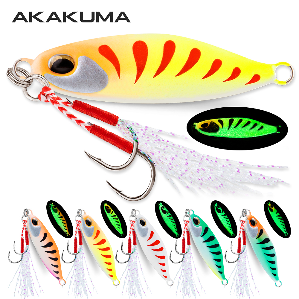 5Pcs Jig Bait 7G/10G/15G/20G S - Jigger Double Sided avaliação e preço