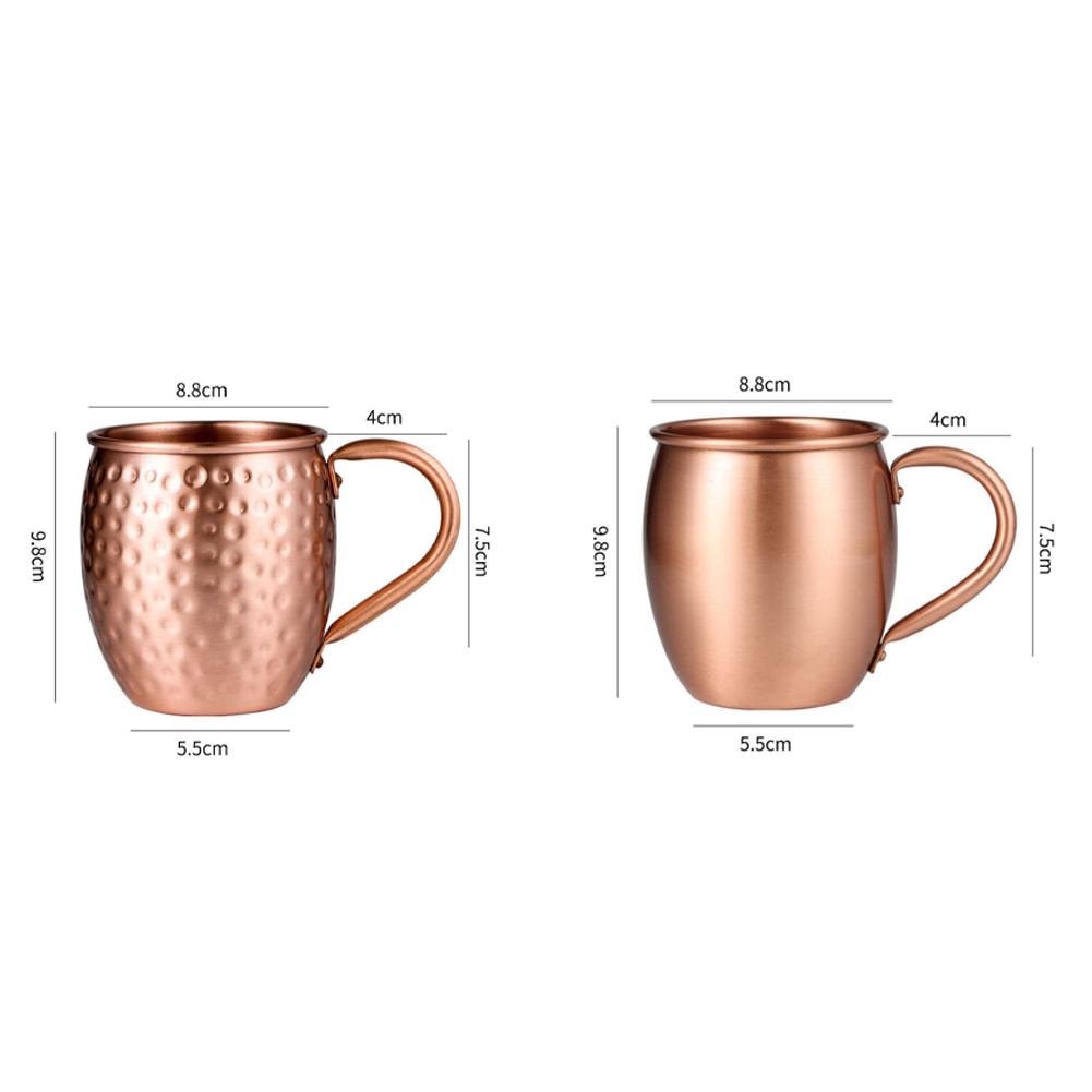530ML 100% Pure Copper Mug Mug - Mule Copper Mug avaliação e preço