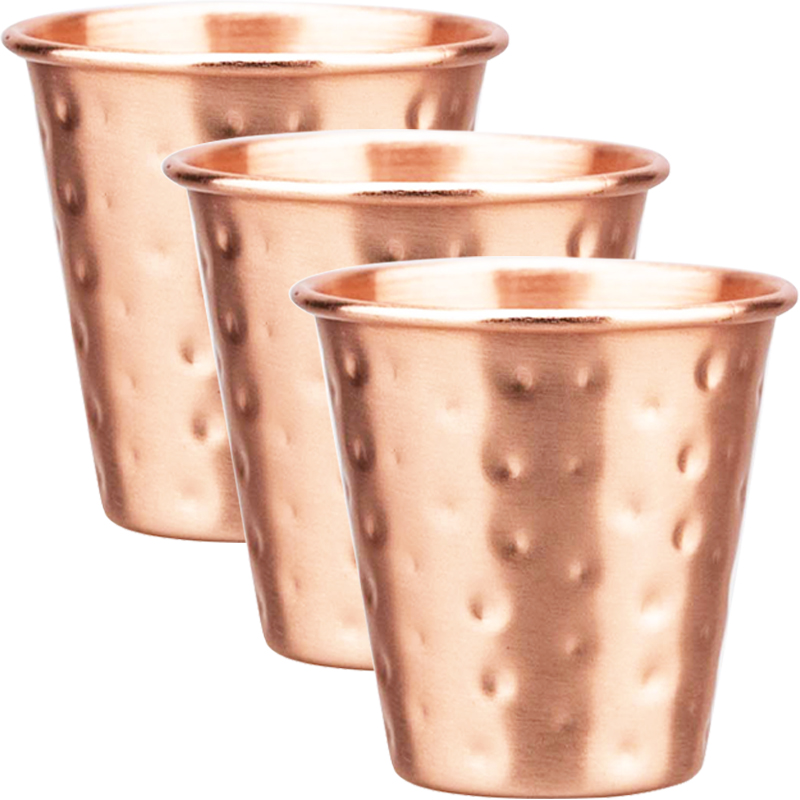 3/4Pcs New 60ml 100% Copper Cu - Mule Copper Mug avaliação e preço