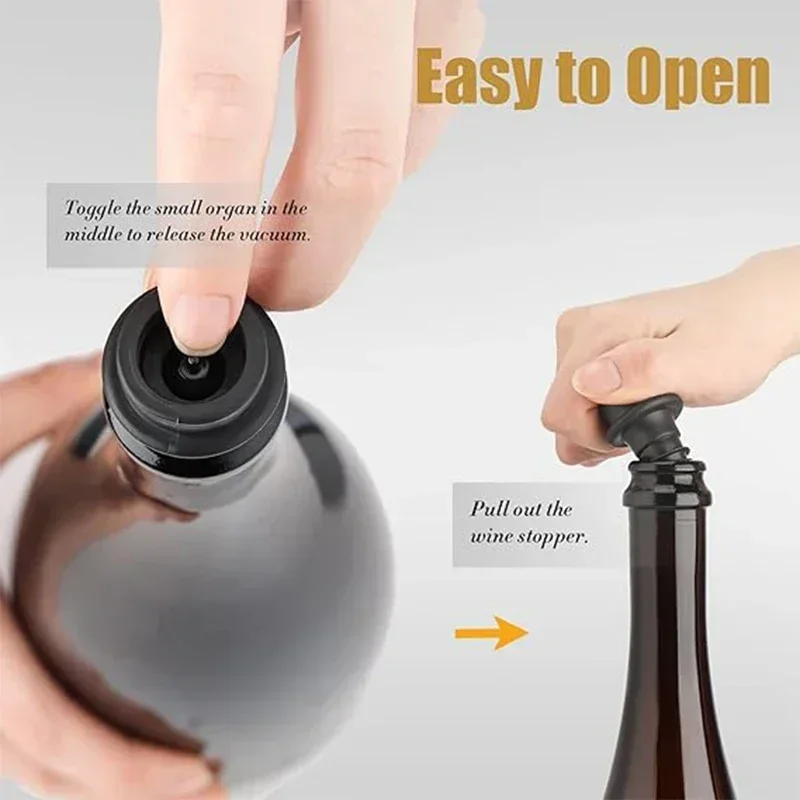 Vacuum Wine Pump Kit with Wine - Wine Preservation Pump avaliação e preço