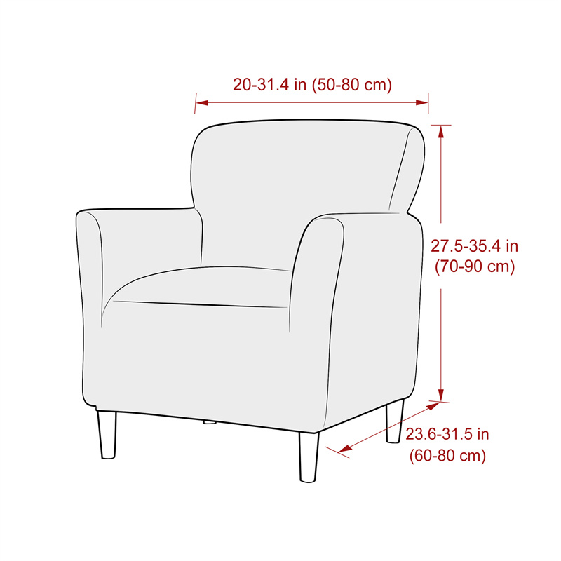 1PC Stretch Spandex Tub Chair  - Home Bar Lounge avaliação e preço