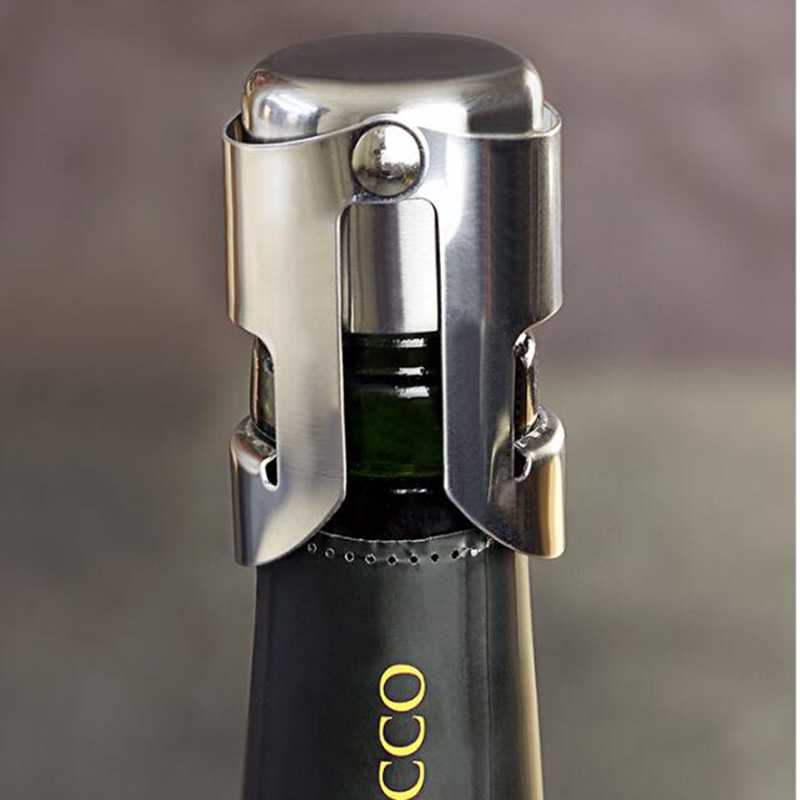 Stainless Steel Champagne Bott - Wine Preservation Pump avaliação e preço