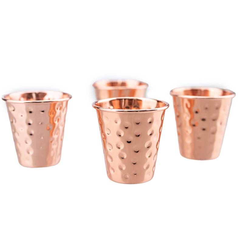Hammered Copper Shot Glass 60m - Mule Copper Mug avaliação e preço
