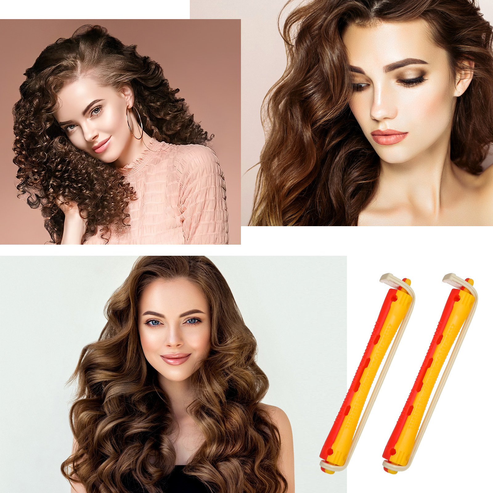 24Pcs Premium Hair Perm Rods S - Home Barber avaliação e preço