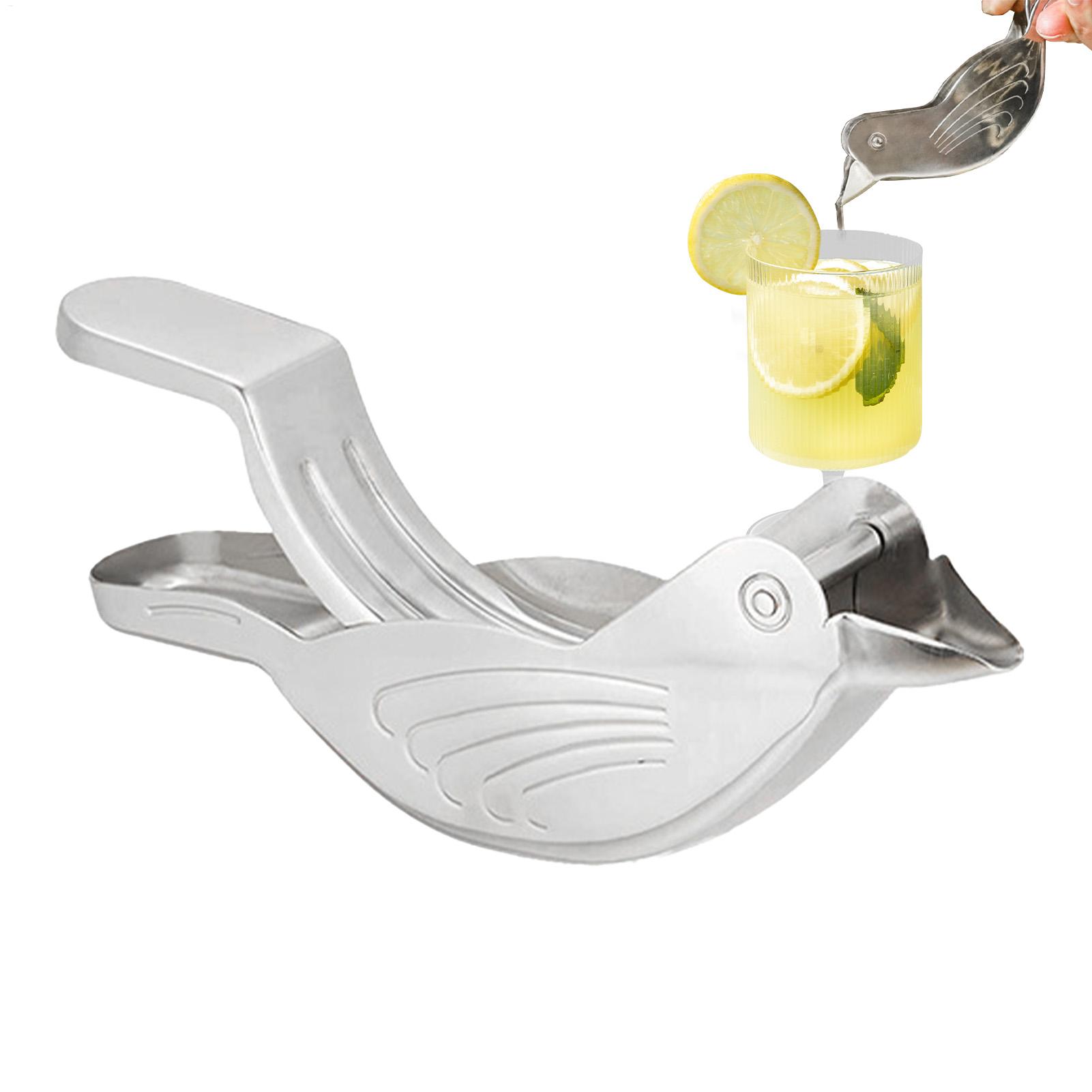 Silver Bird Shape Lemon Juicer - Citrus Juicer Bar avaliação e preço