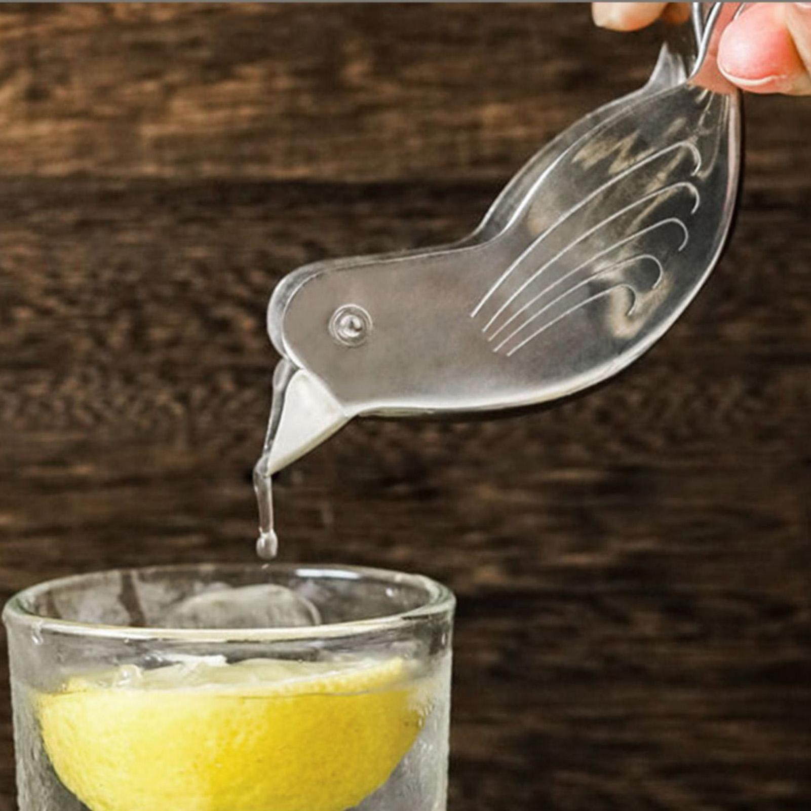 Silver Bird Shape Lemon Juicer - Citrus Juicer Bar avaliação e preço