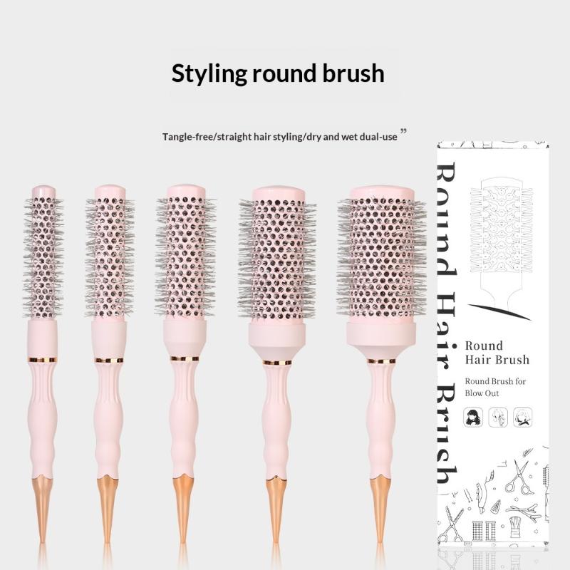 1PC Hair Curling Comb Brush Ro - Home Barber avaliação e preço
