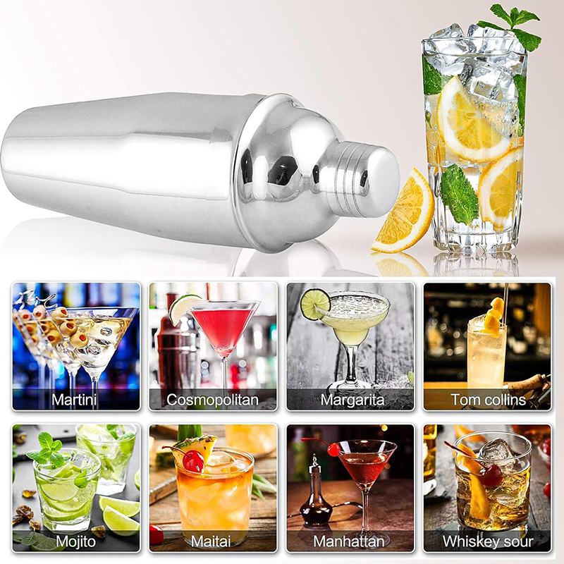 750ml Stainless Steel Cocktail - Boston Shaker Set avaliação e preço