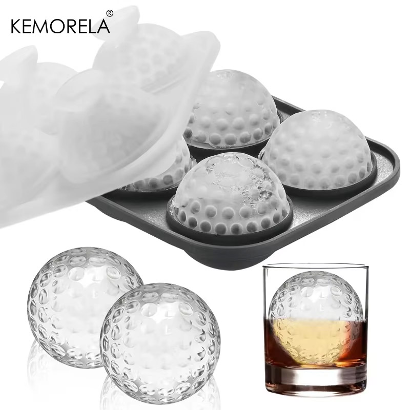 Ice Cube Tray Silicone with Li - Ice Mold Sphere avaliação e preço