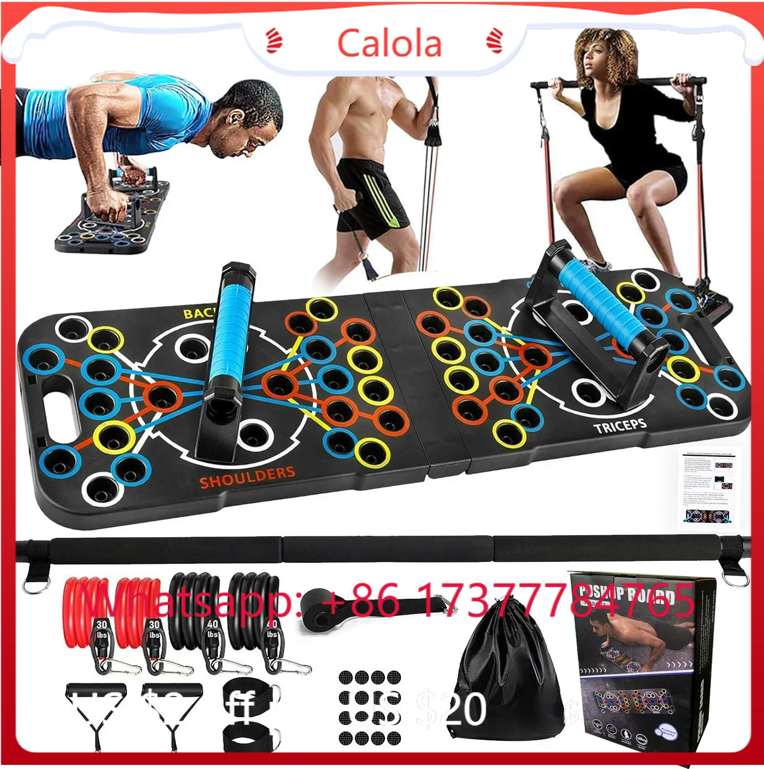 Multifunctional Push Up Board  - Home Bar Setup Kit avaliação e preço