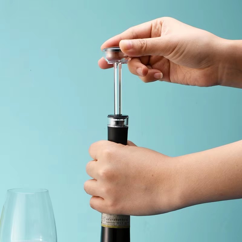 Leak-Free Wine Bottle Sealer V - Wine Preservation Pump avaliação e preço