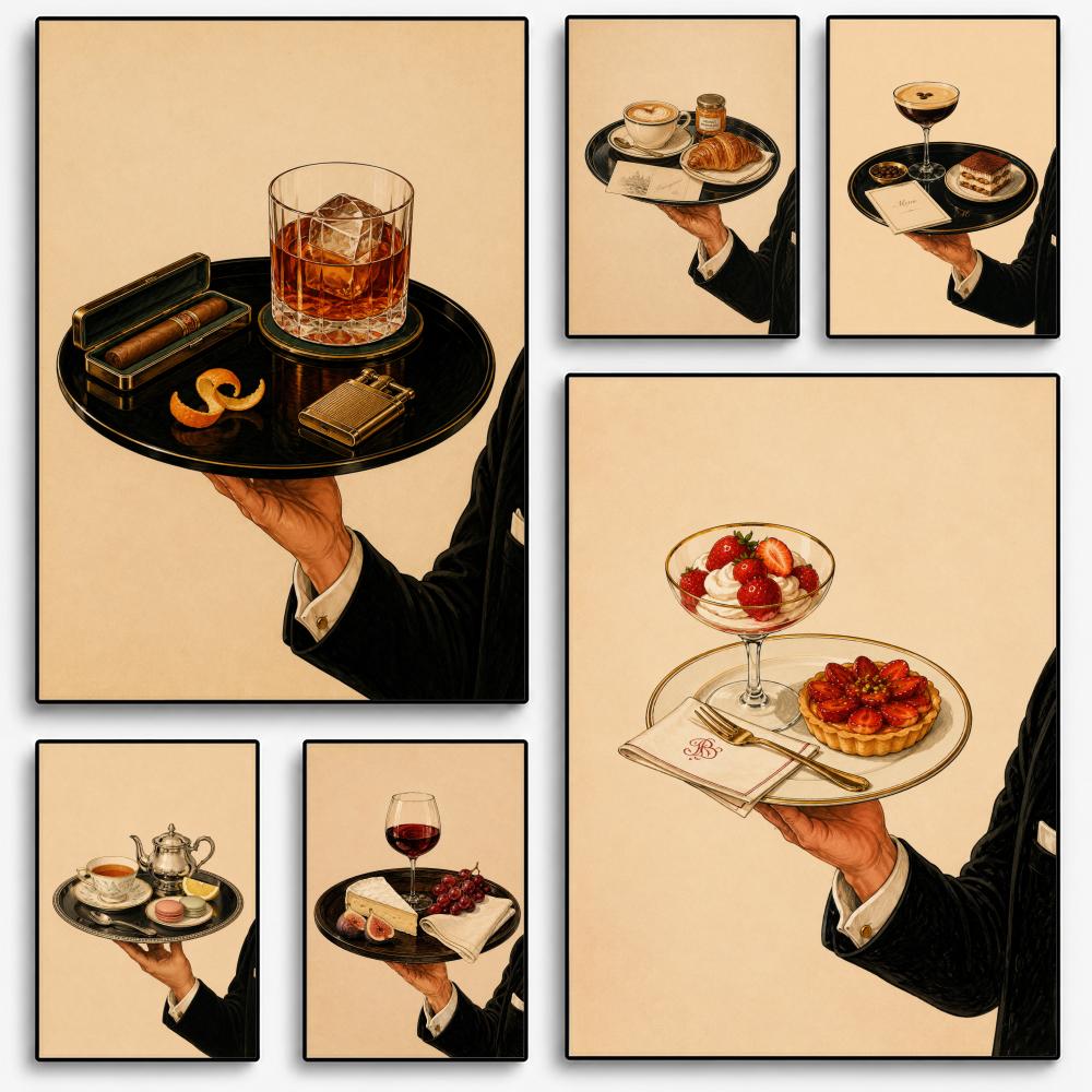 Vinyl Record Bar Tray Martini  - Home Bar Lounge avaliação e preço
