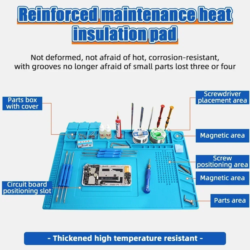 Heat Insulation Magnetic Silic - Bar Mat Rubber avaliação e preço