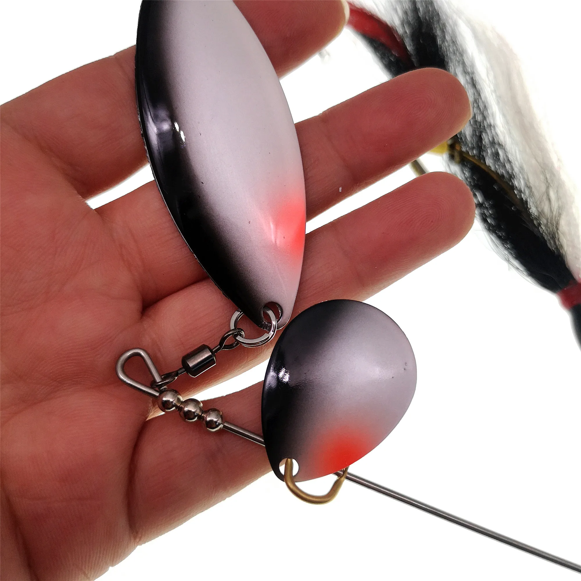 MUKUN Fishing Spinnerbait Lure - Jigger Double Sided avaliação e preço