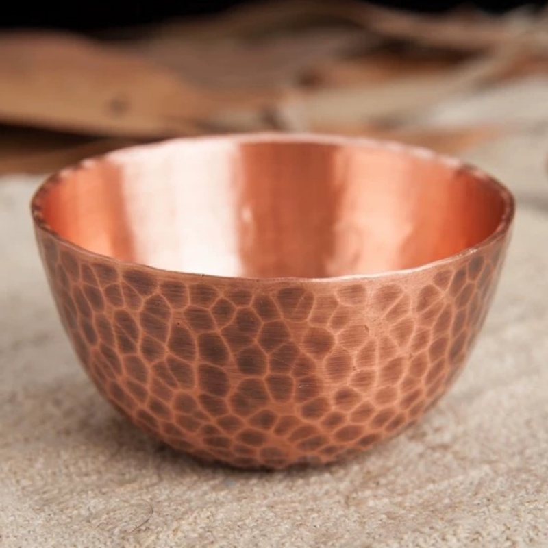Engraved Handcrafted Pure Copp - Mule Copper Mug avaliação e preço